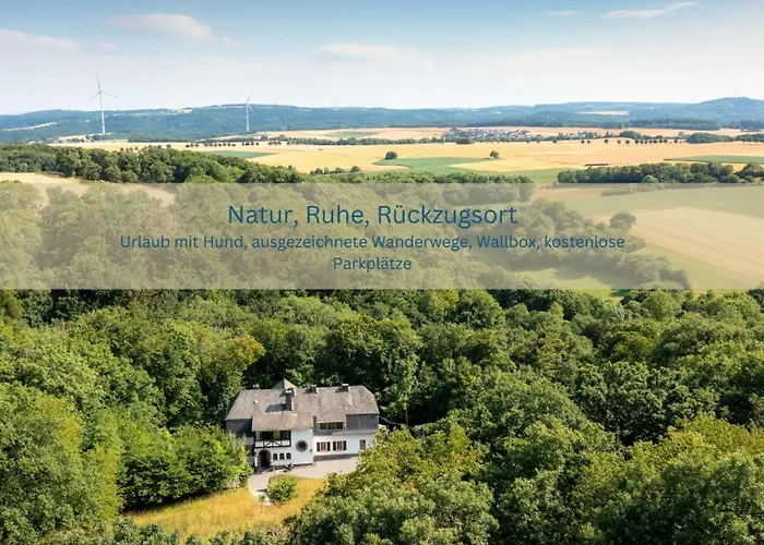 Karbach Komplett Oder Einzelne Wohneinheiten Inkl Sauna Bzw Waldhaeuschen Vakantiehuis Hirten